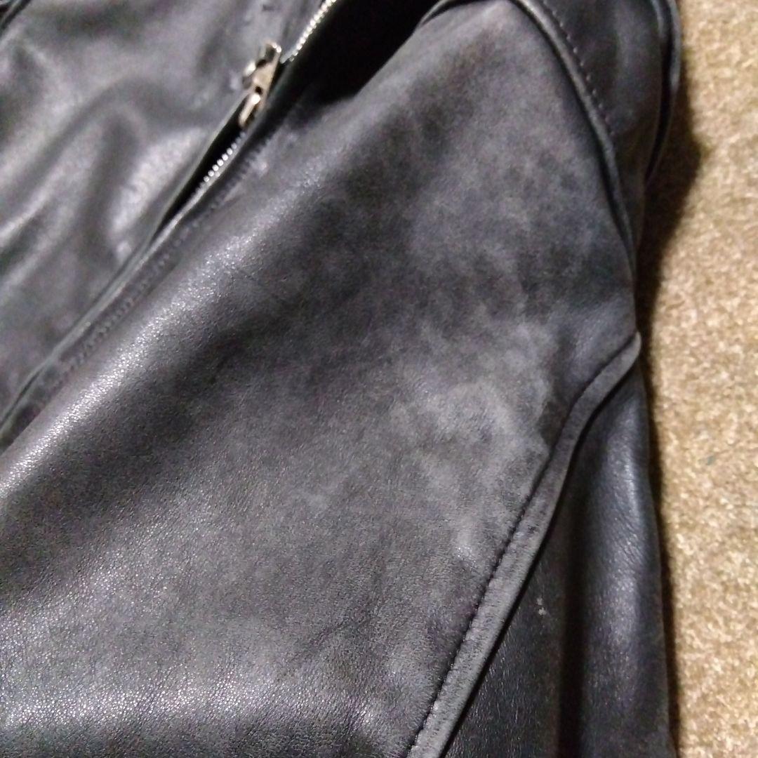 34inch アメリカ製 Schott シングルライダースジャケット