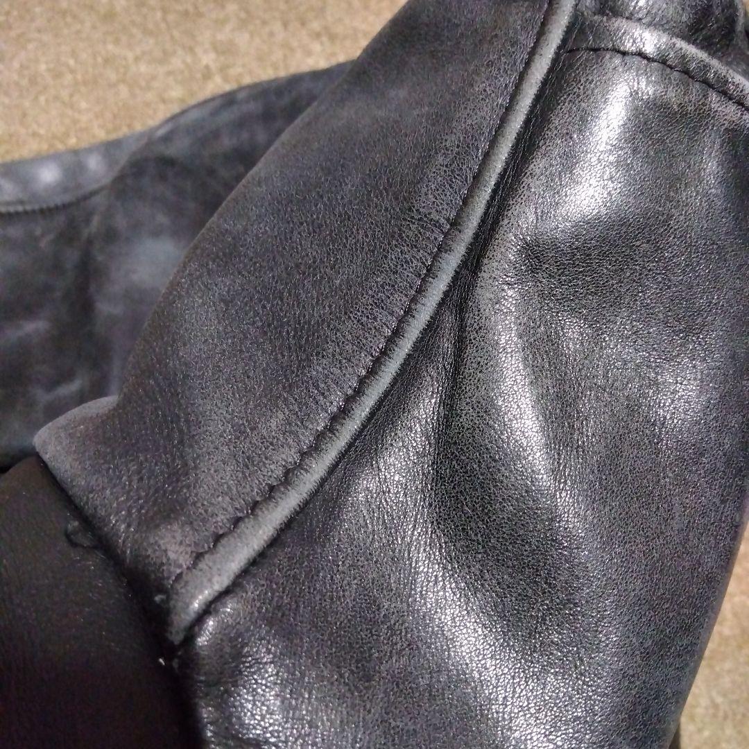 34inch アメリカ製 Schott シングルライダースジャケット