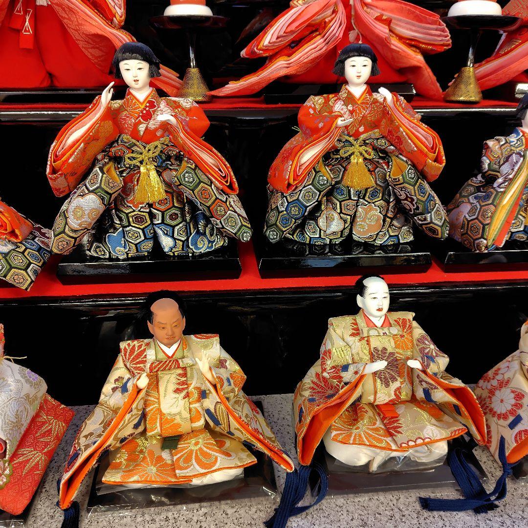 まこちゃん大特価展示品　五段飾り雛人形セット初節句