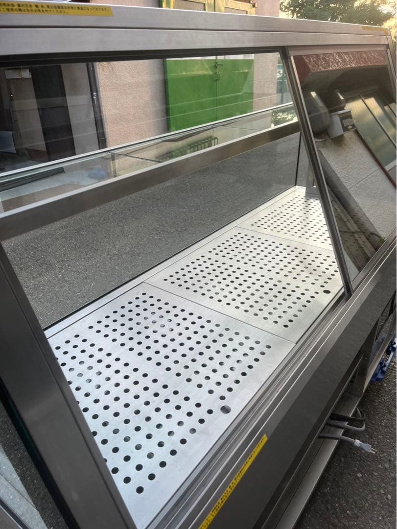 希少 特注品 美品 対面ホットショーケース 三相 200V 照明/単相 100V