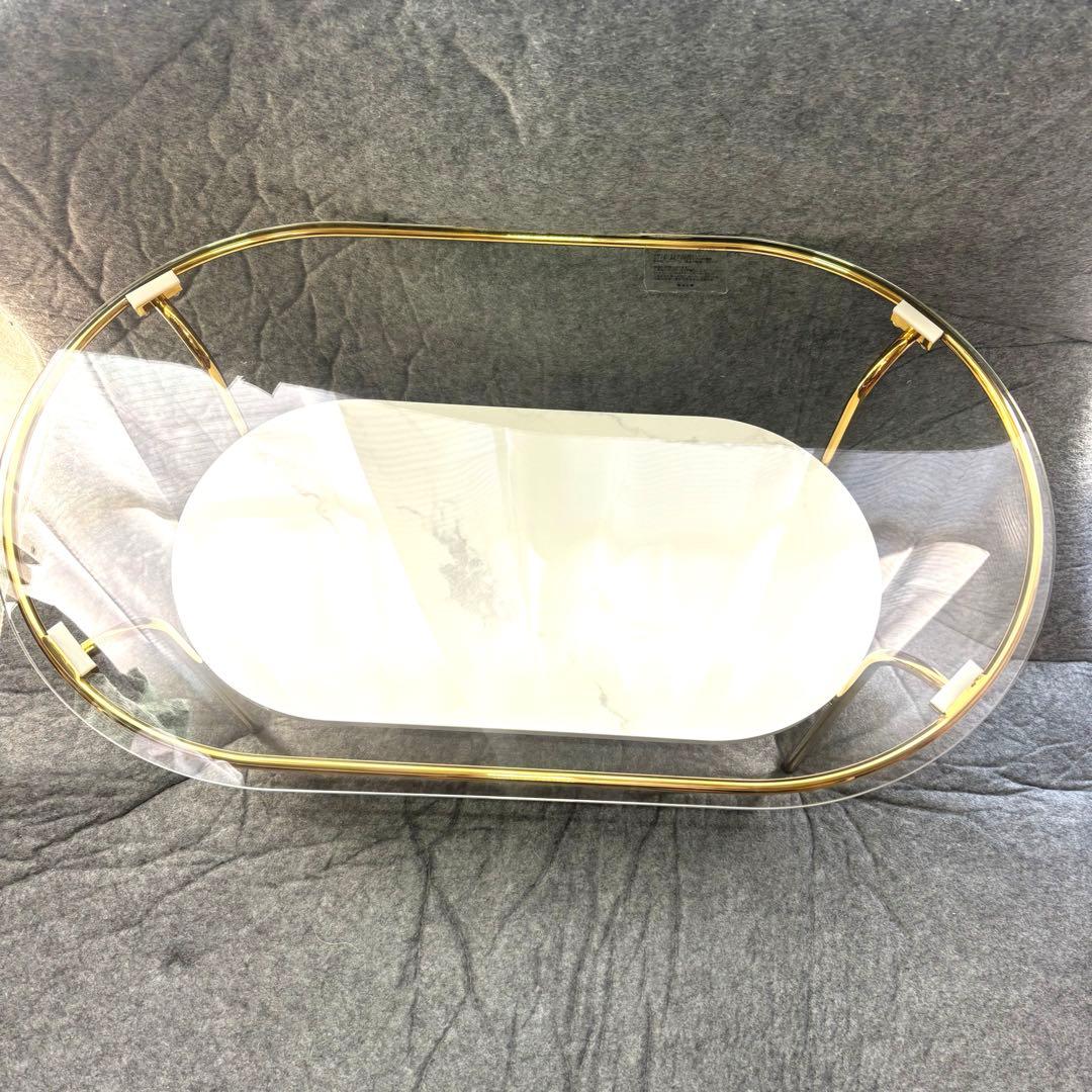 【美品】Francfranc レガート コーヒーテーブル ガラス限定セール