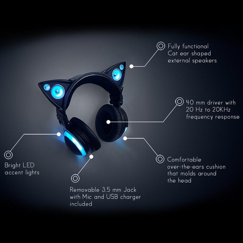 Brookstone Cat Ear Headphones（猫耳ヘッドフォン）