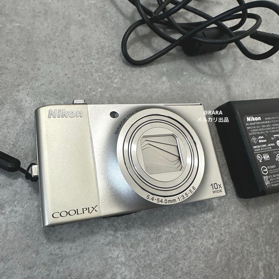 Nikon COOLPIX S8000 シルバー ACアダプター 充電アダプター