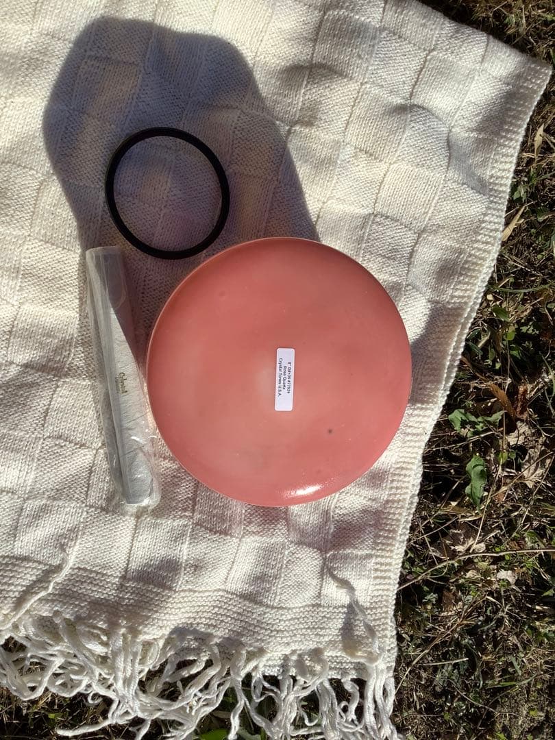 tomoe ローズクオーツ8インチD♯+35 お値下げ10日まで