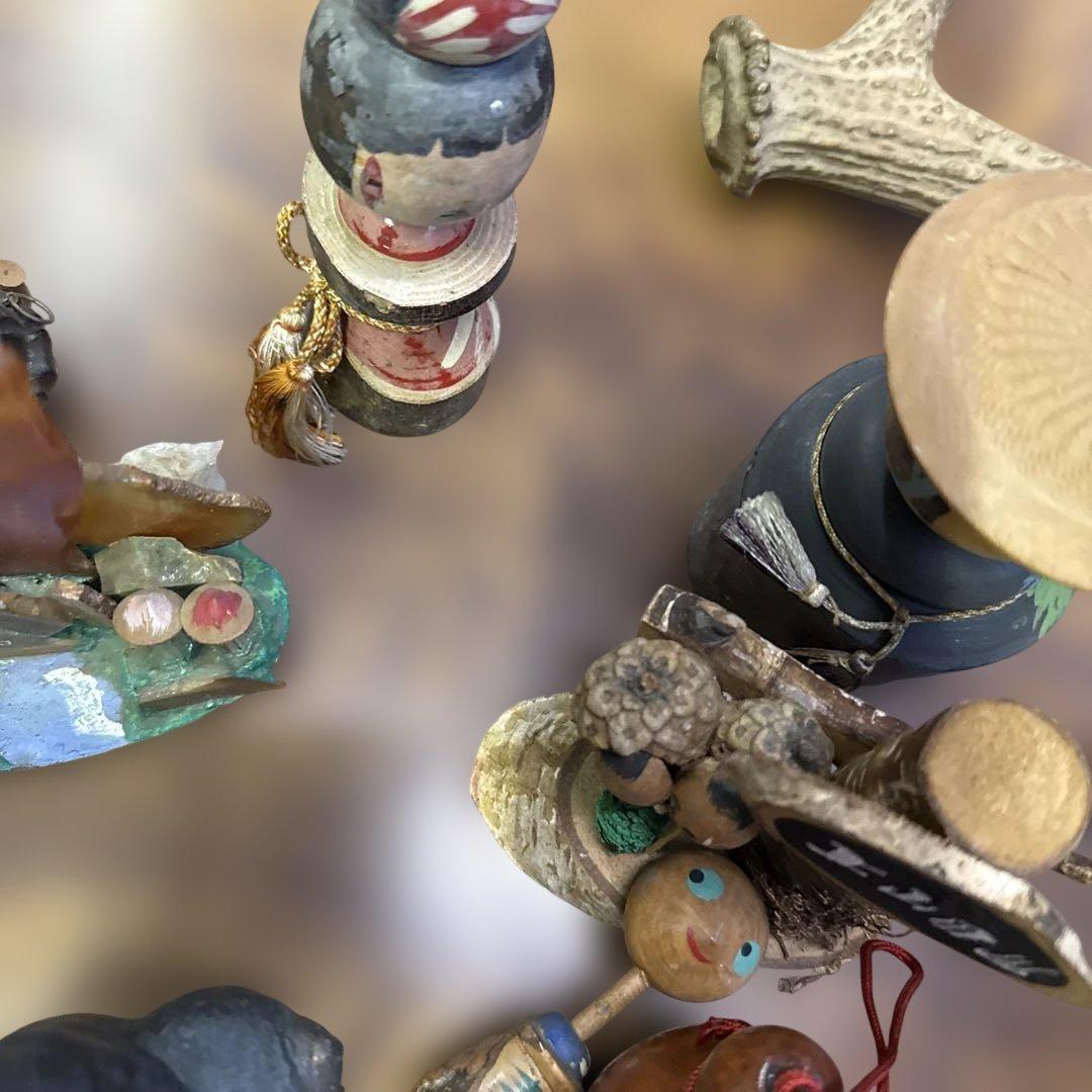 日本人形・こけし 1民芸品 ②和紙のお人形と ③もう一つのコケシのまとめ