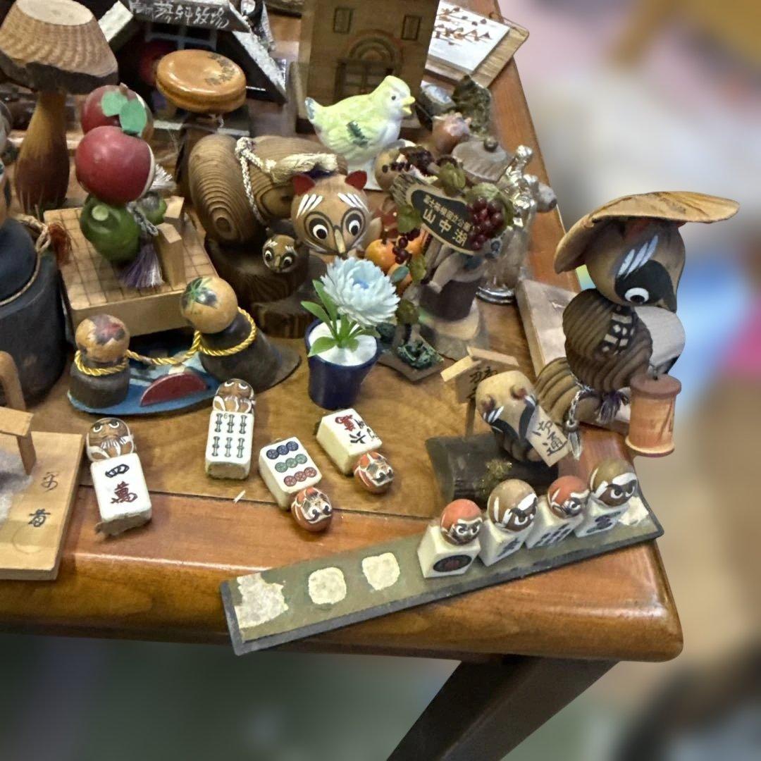 日本人形・こけし 1民芸品 ②和紙のお人形と ③もう一つのコケシのまとめ