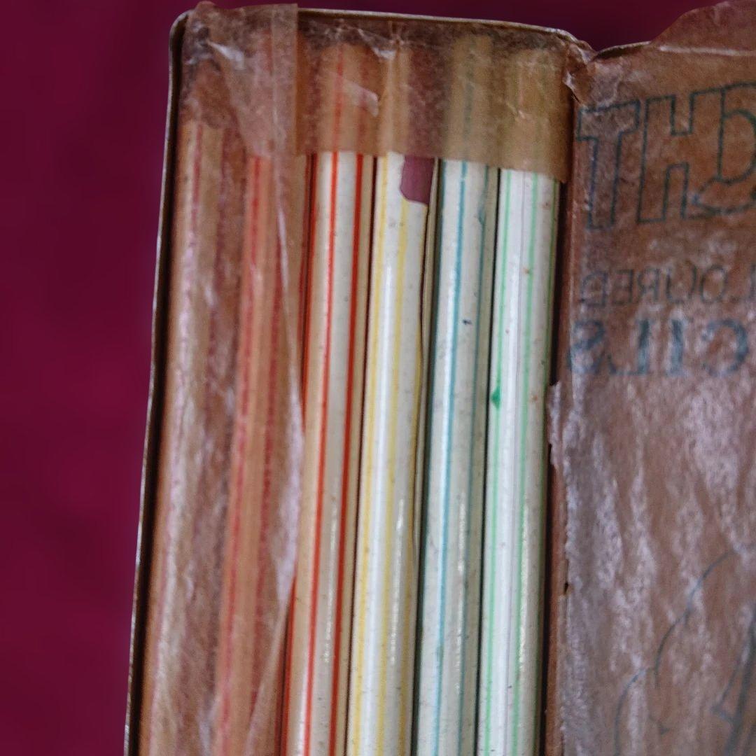 超希少ヴィンテージヨット鉛筆ブリキ箱入Yacht Pencils 1920年製