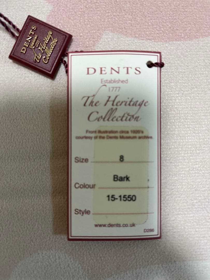 ＤＥＮＴＵ　デンツ 手袋 サイズM