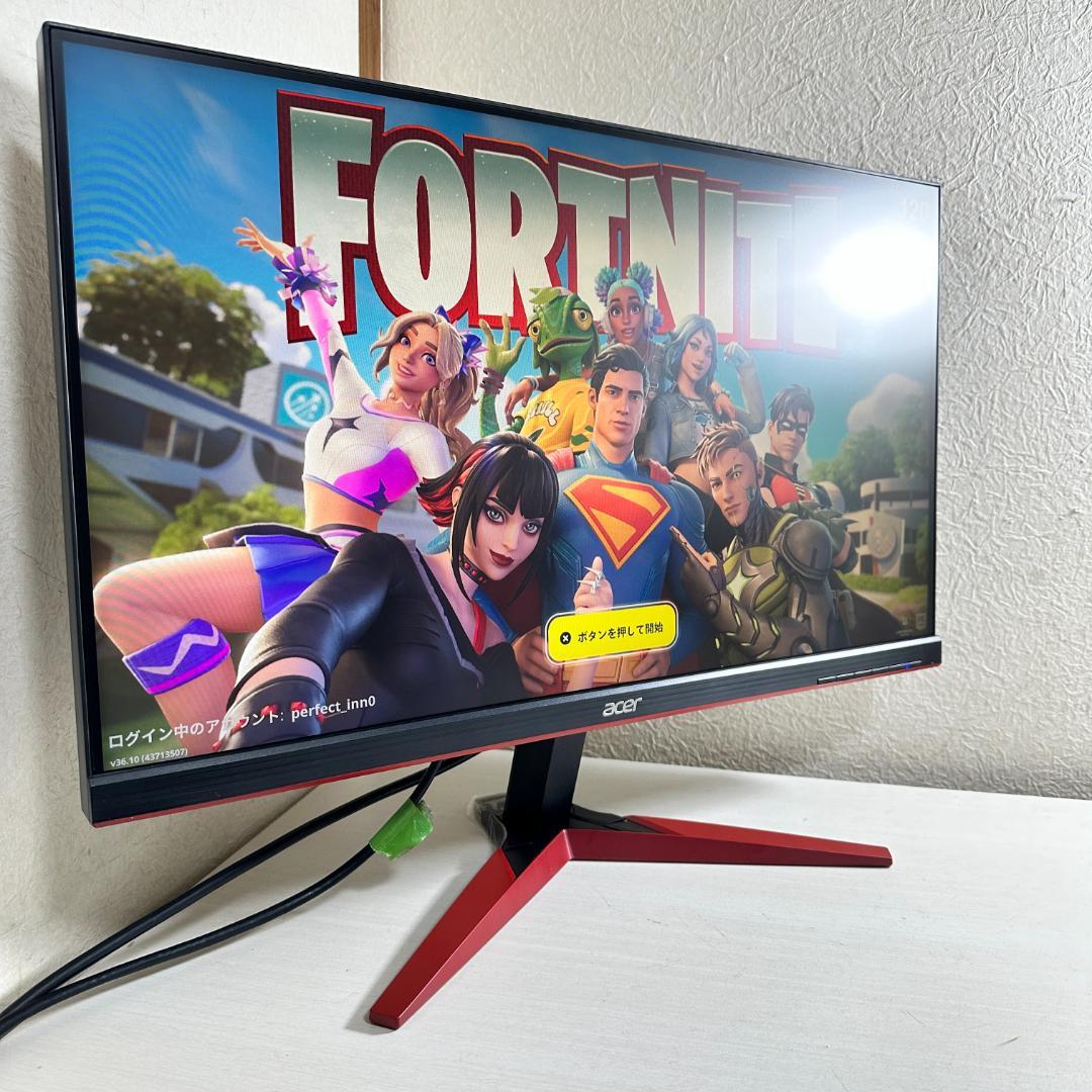 最終値下げ　acer 240Hz対応 24.5インチ ゲーミングモニター