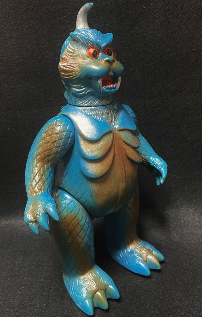 マルサン ゴメス 青色成型 ブラウン1966年 当時物 ウルトラQ 完品 美品