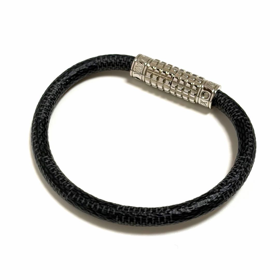 LOUIS VUITTON ブレスレット ダミエ グラフィット 美品 箱付き