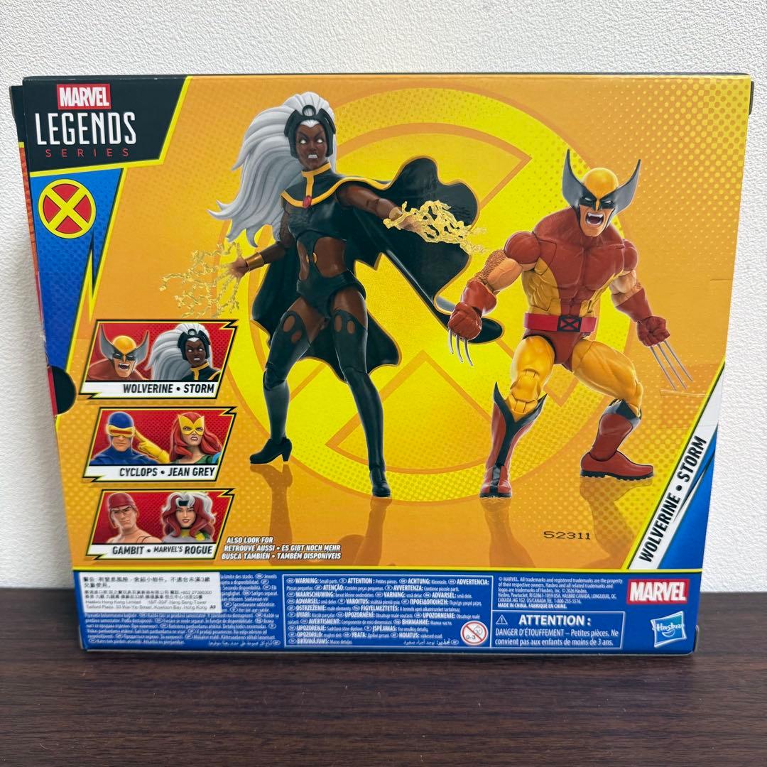 ハズブロ　マーベルレジェンド　X-Men '97 ウルヴァリン & ストーム