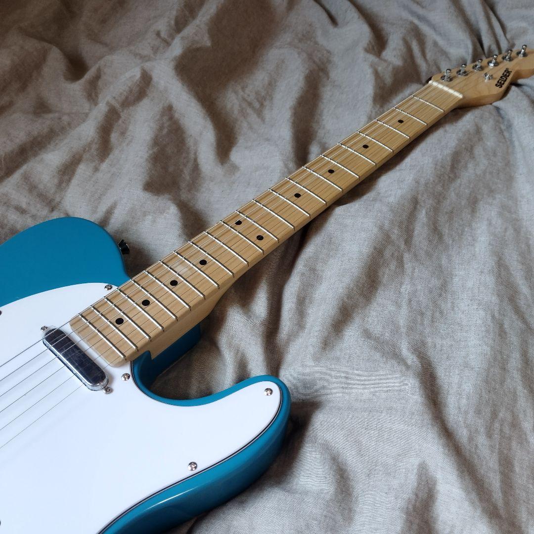selder テレキャスタータイプ メイプル指板 弦裏通し 使用感少な目