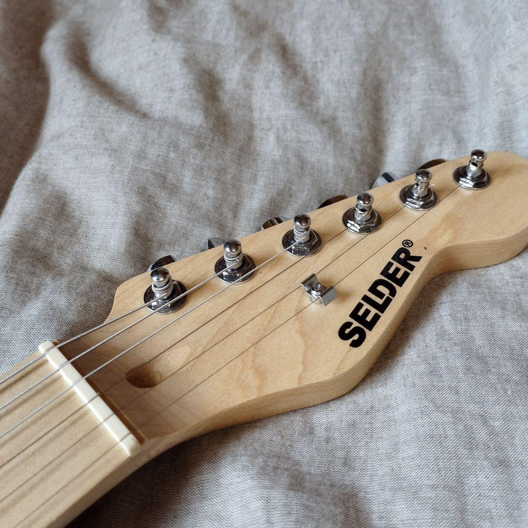 selder テレキャスタータイプ メイプル指板 弦裏通し 使用感少な目