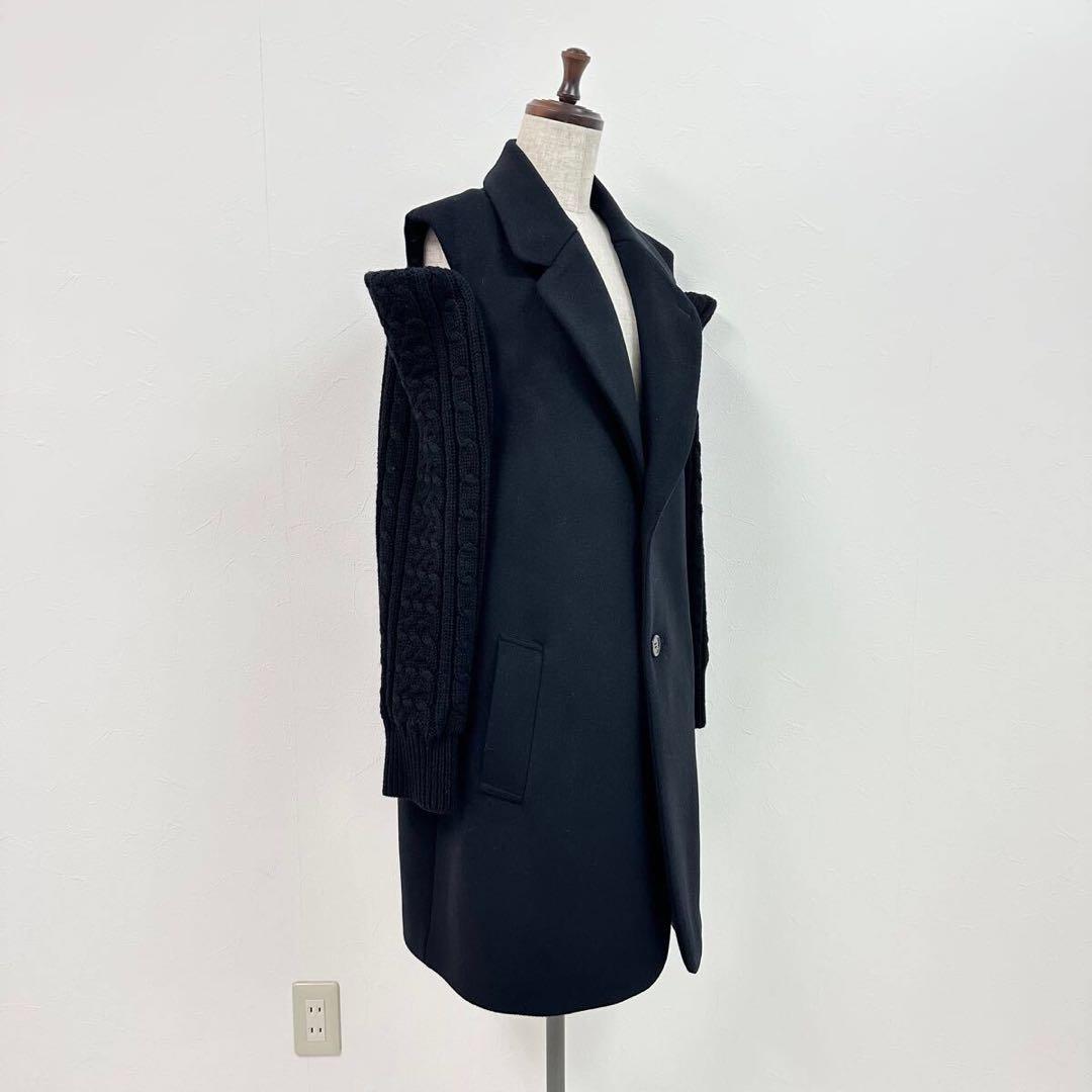 mu 23aw 新品 noir kei ninomiya コート