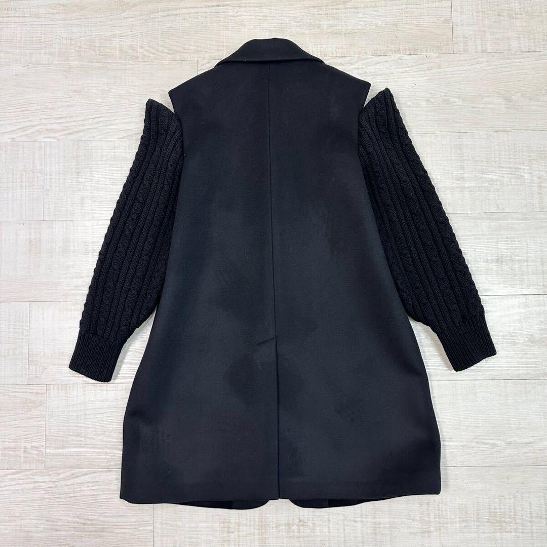 mu 23aw 新品 noir kei ninomiya コート