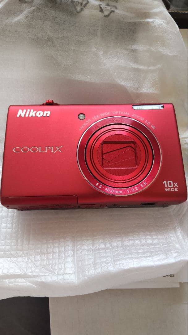 Nikon COOLPIX S6200 ブリリアンレッド 撮影時開封のみ