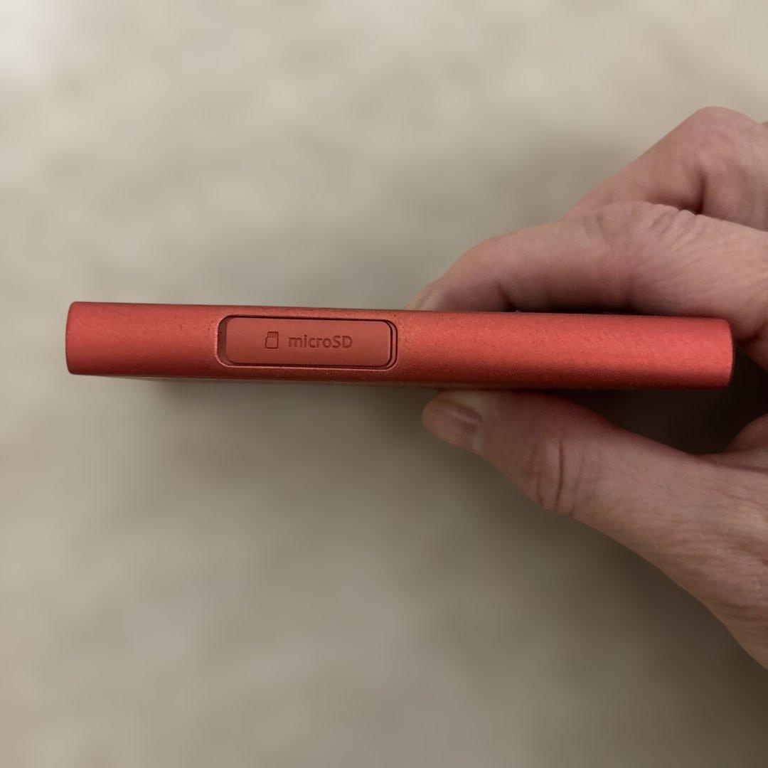 SONY NW-A45 レッド デジタル音楽プレーヤー