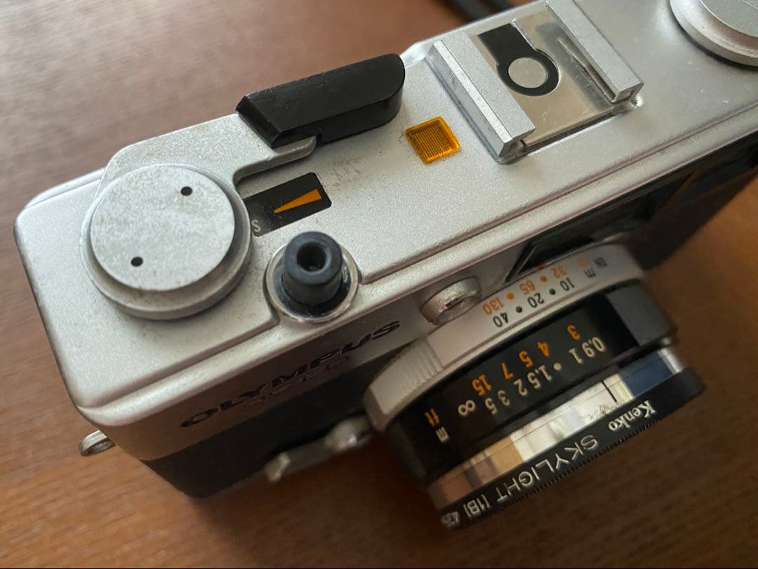 【ジャンク品】OLYMPUS 35ED 43.5mm フィルムカメラ レンズ付き