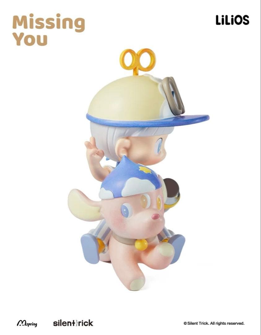 POPMART LILIOS Missing YOU フィギュア