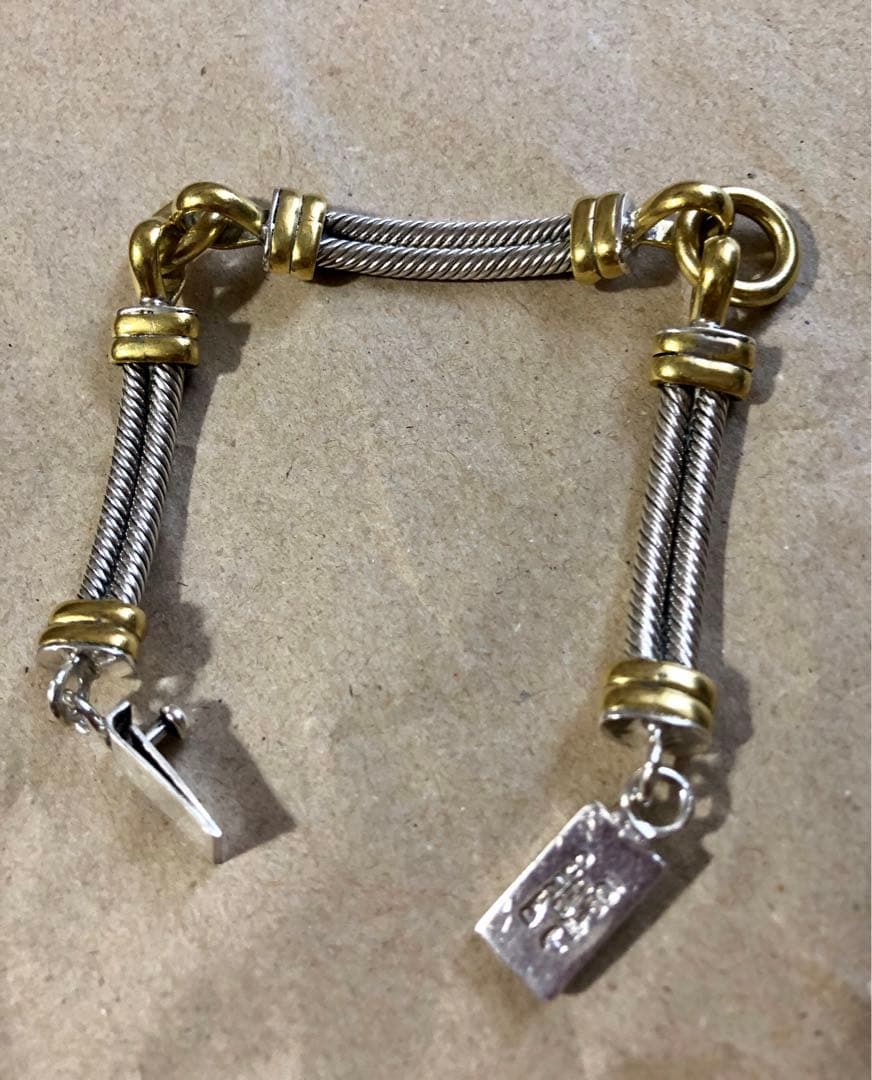 メキシコ製 vintage 925 ブラス ブレスレット