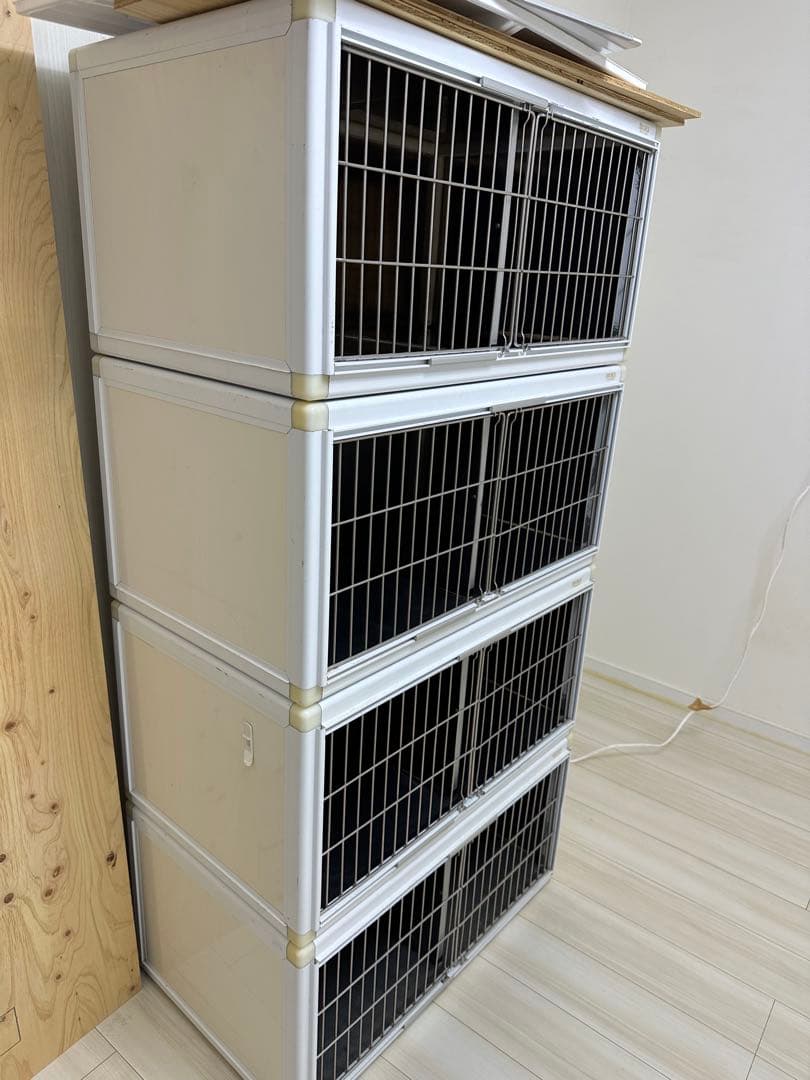 HOEI 多段スチールケージ ペットマンション