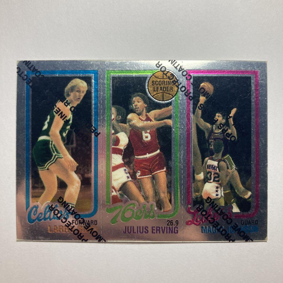 その他 1996 Topps Finest 22 Johnson/Bird/Erving
