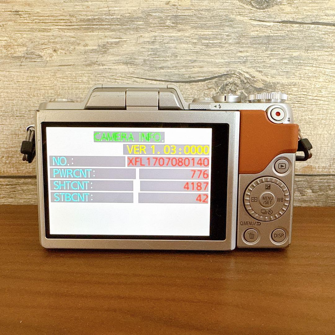 【人気色✨動作確認済】LUMIX GF7 ダブルレンズ ミラーレス一眼 デジカメ