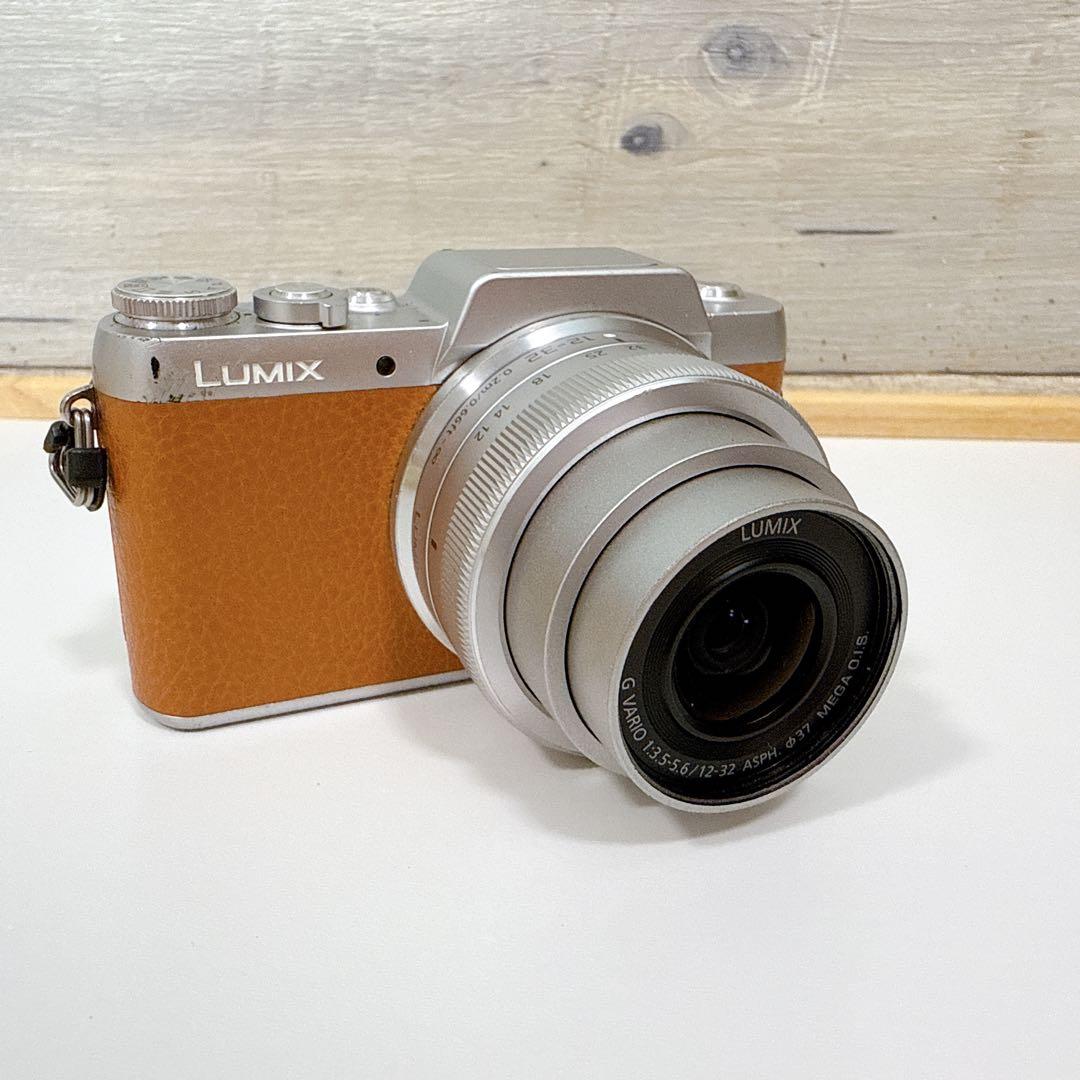 【人気色✨動作確認済】LUMIX GF7 ダブルレンズ ミラーレス一眼 デジカメ