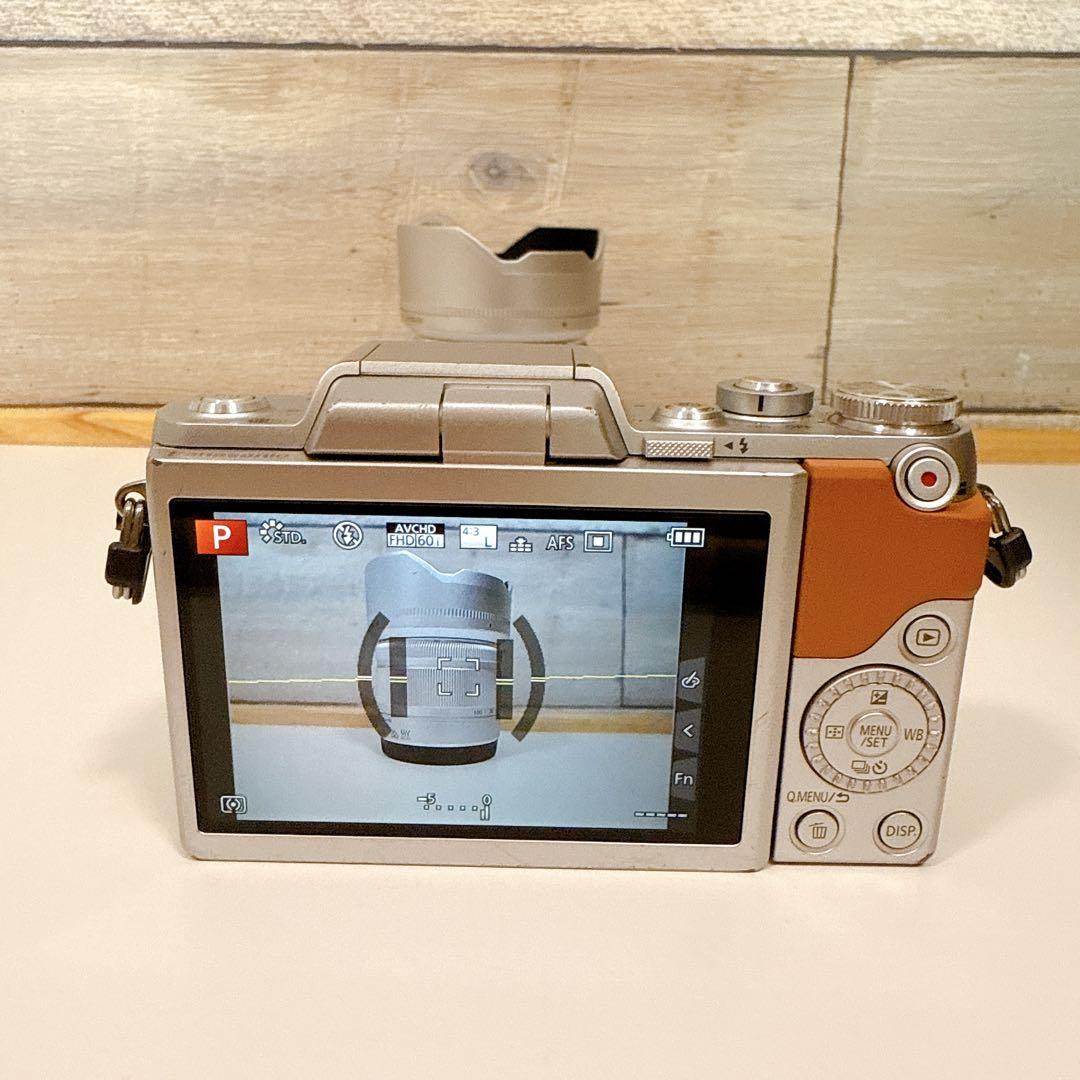 【人気色✨動作確認済】LUMIX GF7 ダブルレンズ ミラーレス一眼 デジカメ