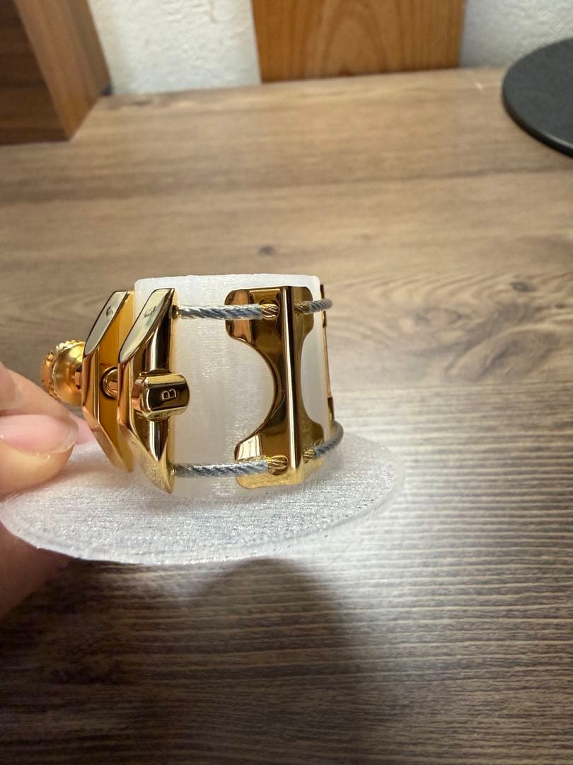 【とうふ】K plume A.Sax リガチャー GP ラバー用