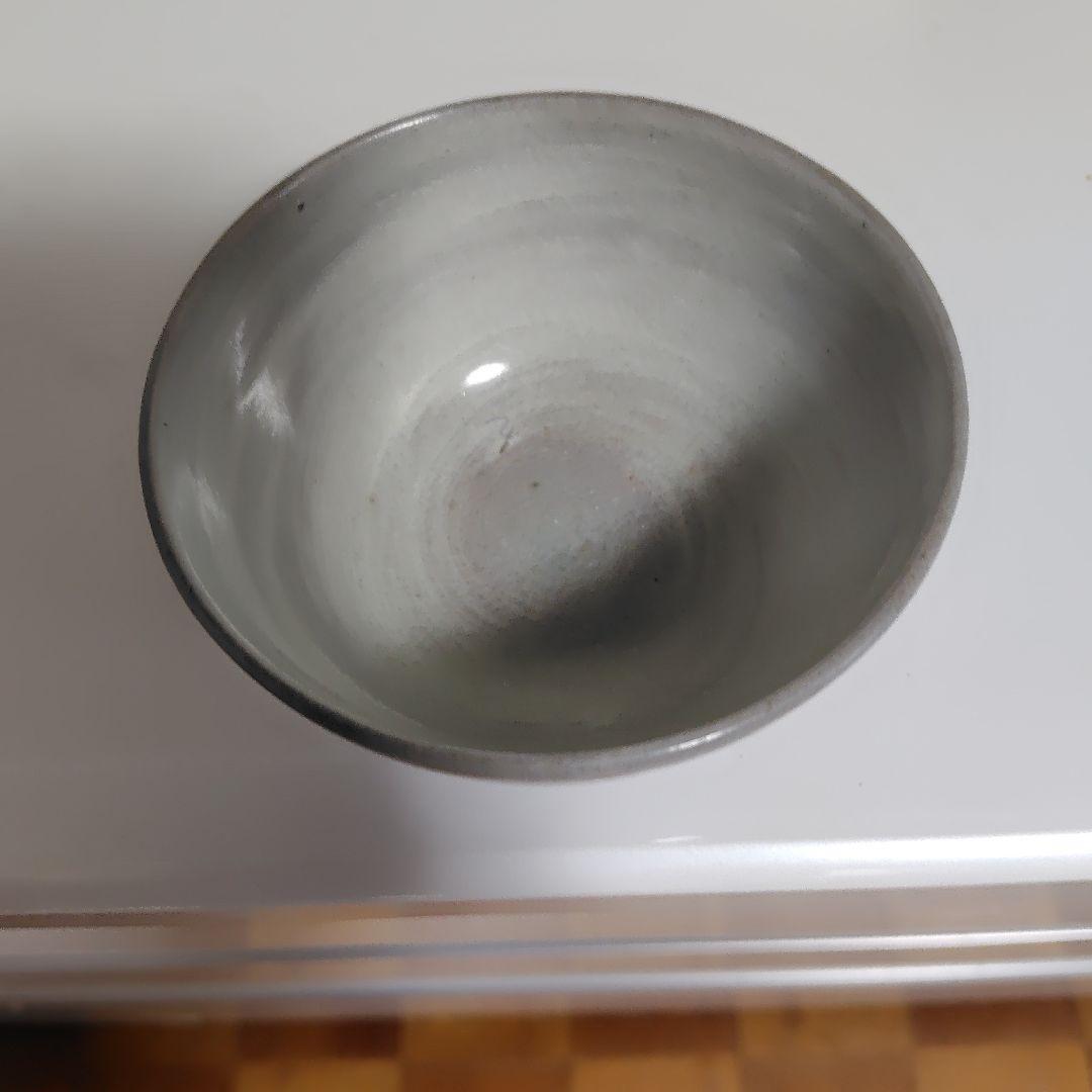 陶胎染付 菊花 小碗