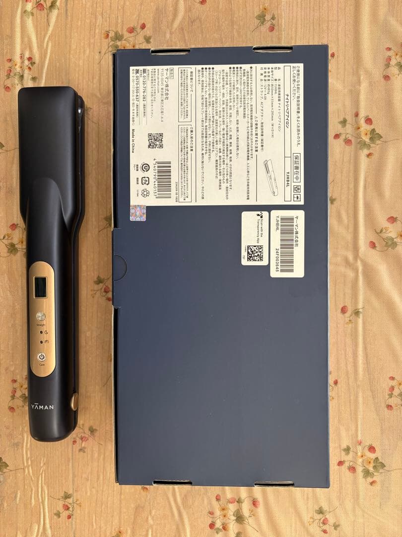 YAMAN ストレートヘアアイロン ブラック/ゴールド