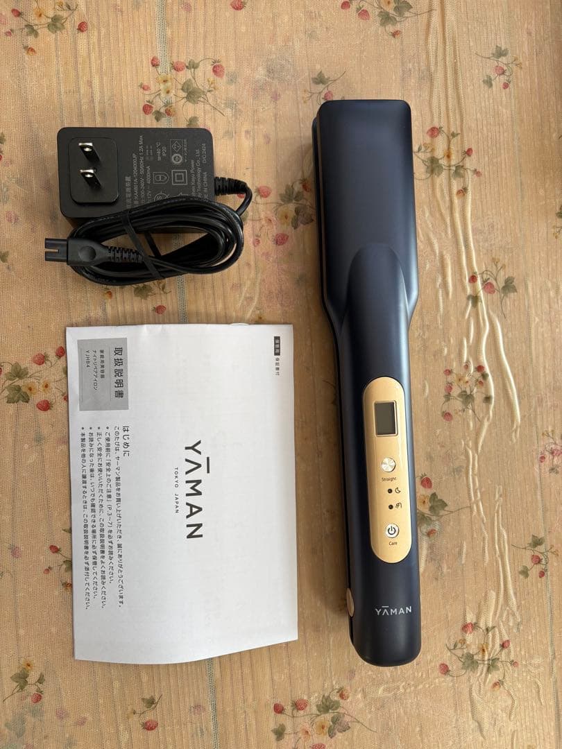 YAMAN ストレートヘアアイロン ブラック/ゴールド
