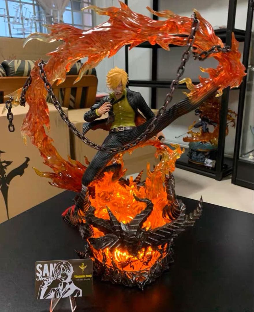 ONE PIECE サンジ ガレージキット ガレキ スタチュー①④