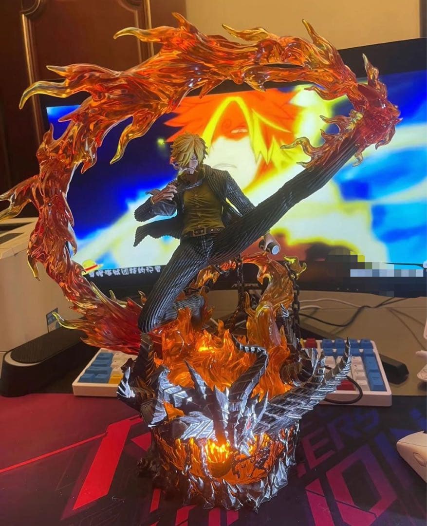 ONE PIECE サンジ ガレージキット ガレキ スタチュー①④