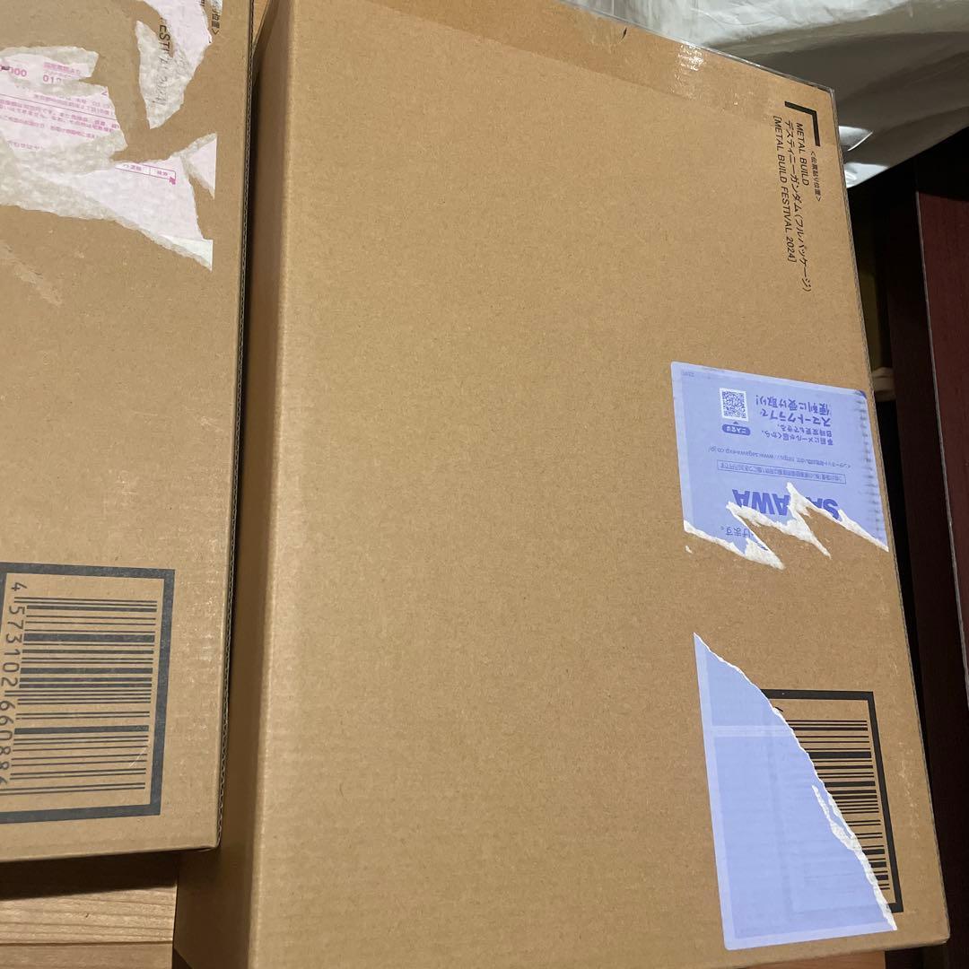 新品未開封　メタルビルド　ストライクフリーダムガンダム　デスティニーガンダム