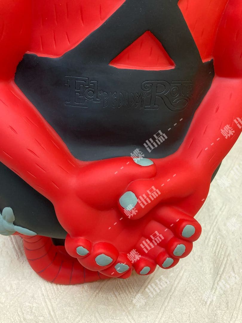 新品未使用 Rat Fink フィギュア ラットフィンク 赤色 巨大貯金箱