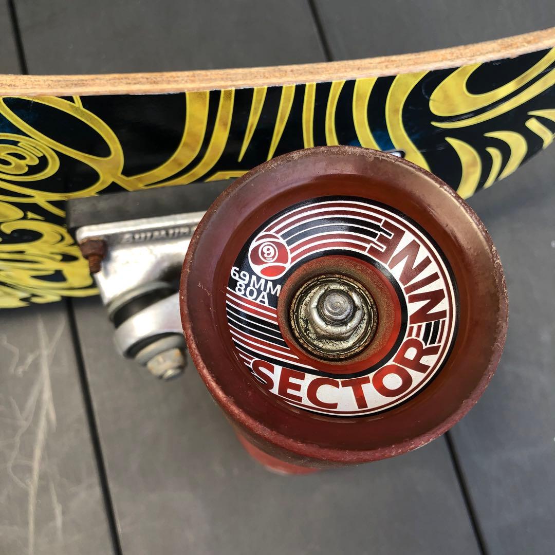 セクター9 波デザイン スケートボード 69mmホイール