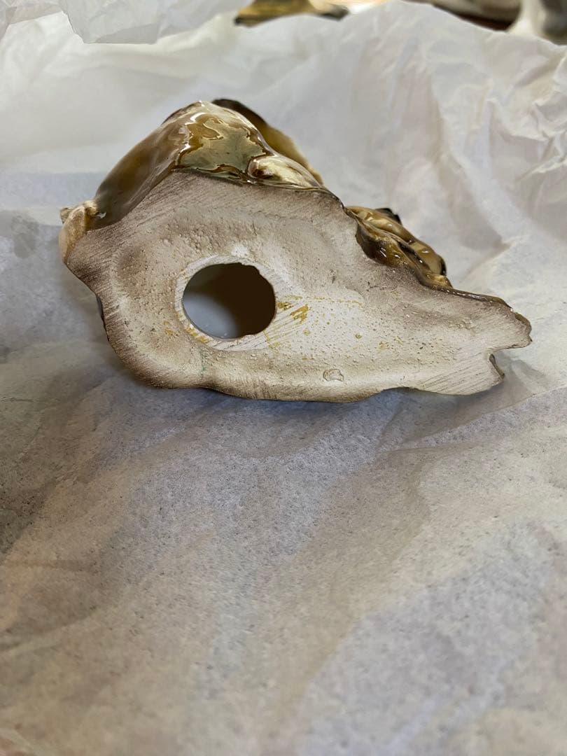 希少70sイタリアBepiTay作マジョリカ陶磁ウサギ・ジョゼッペ・タリアリオル