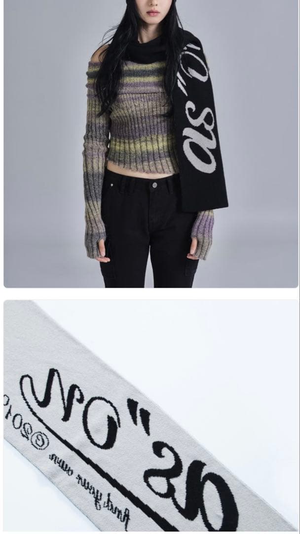 as''on ストール　マフラー