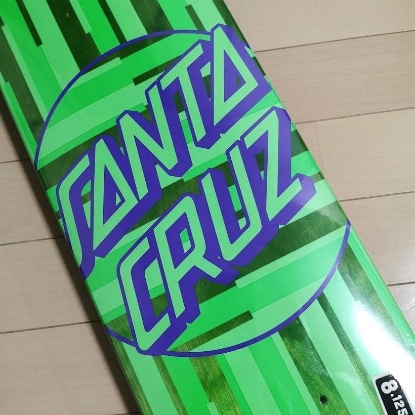 サンタクルーズ スケボーデッキ STRIPE DOTスケートボード 8.125