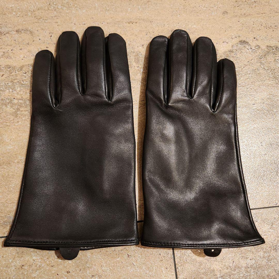 DENTS ヘアシープグローブ（裏地なし） 5-1007 【MENS】美品