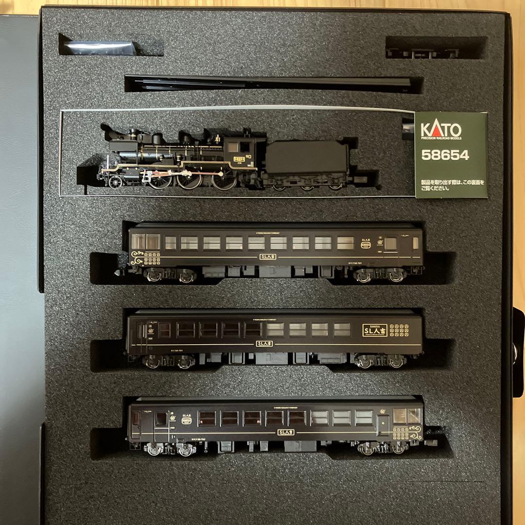 【新品未使用】 kato 特別企画品 SL人吉 4両セット