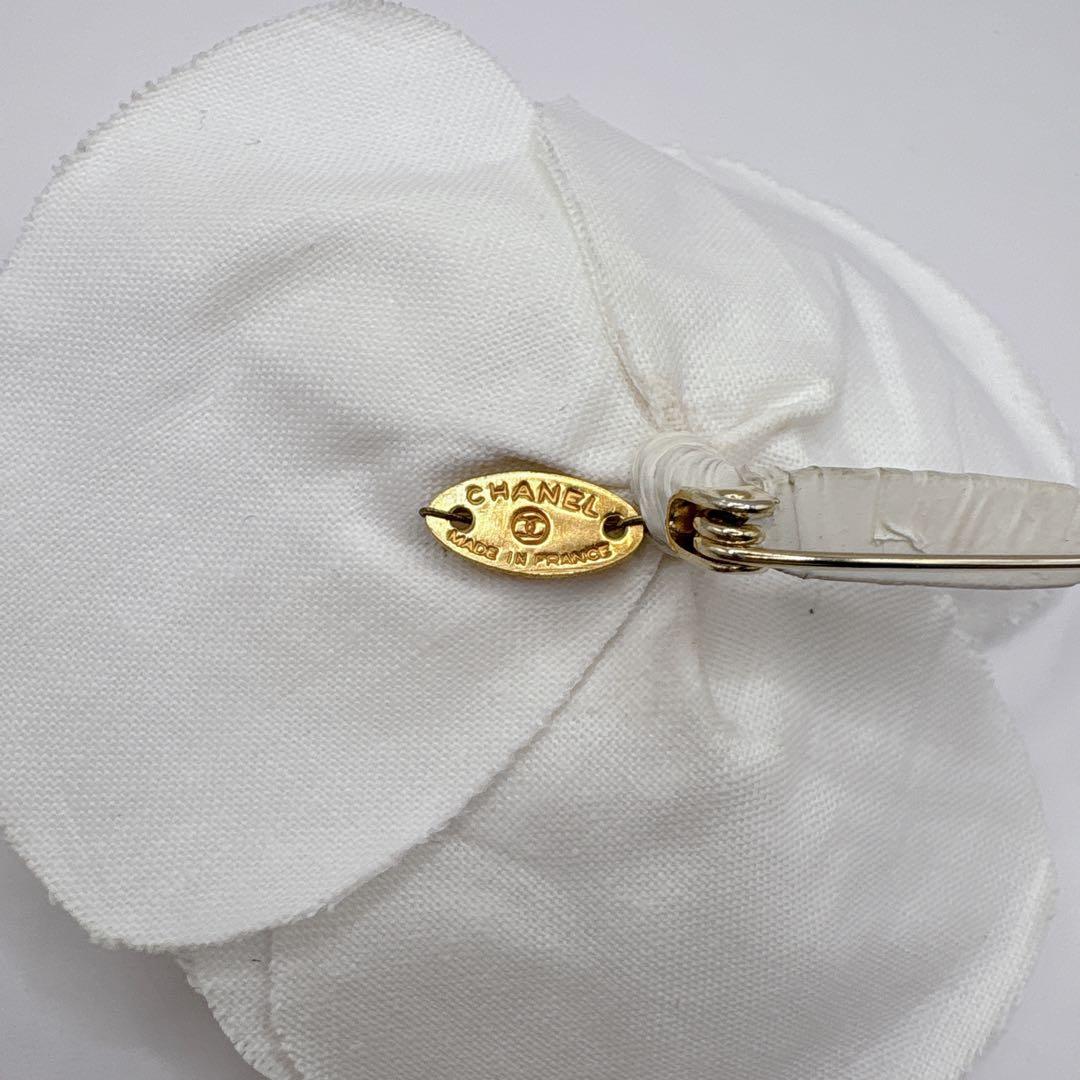 CHANEL カメリア コサージュ ブローチ フランス製