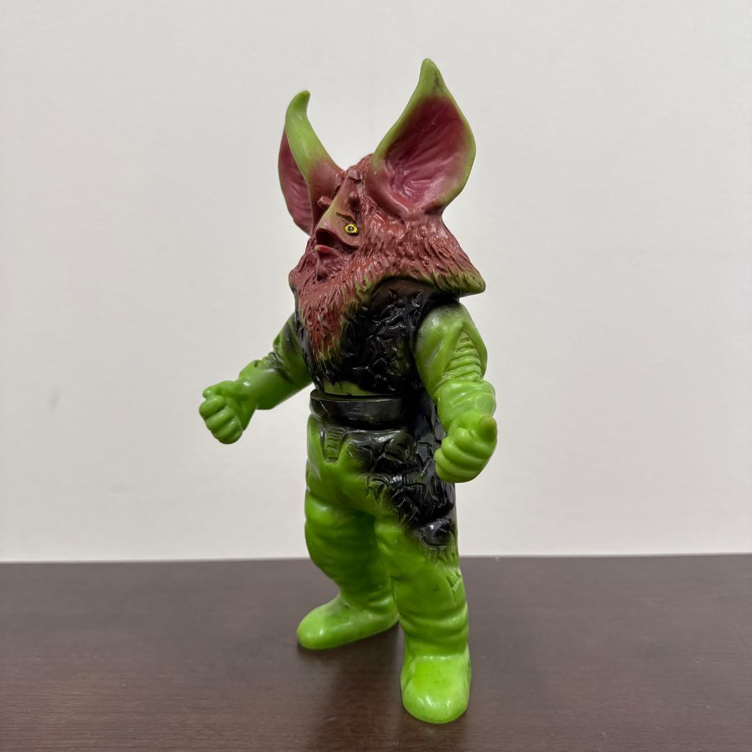 当時物　ブルマァク　怪獣　イカルス星人　ソフビ