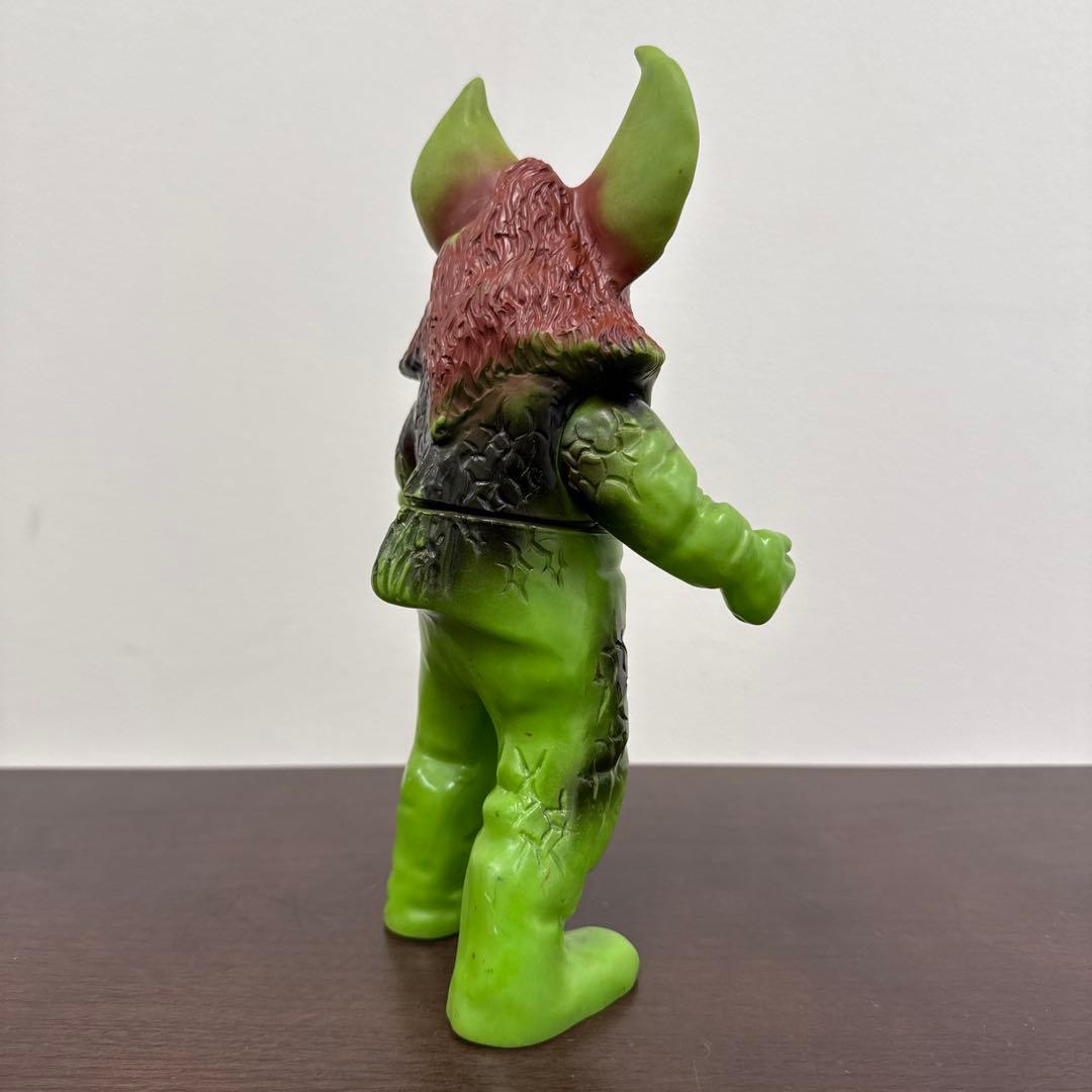 当時物　ブルマァク　怪獣　イカルス星人　ソフビ