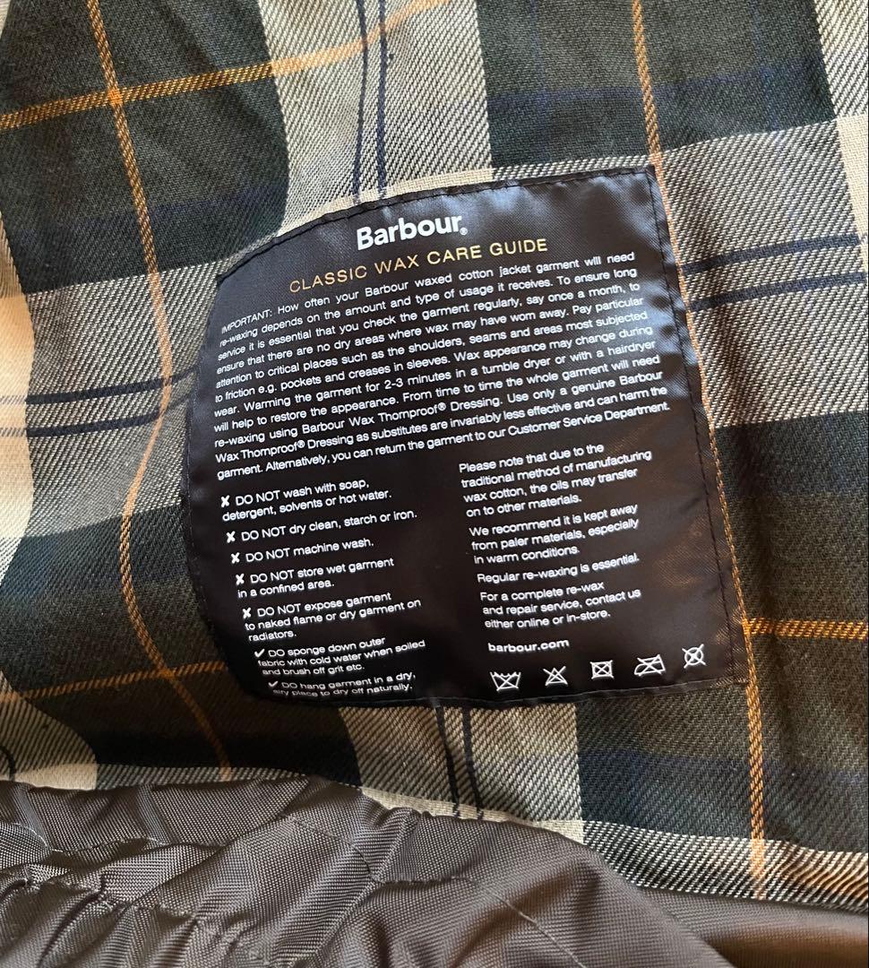 Barbour トランスポート ワックス ショート ジャケット 36