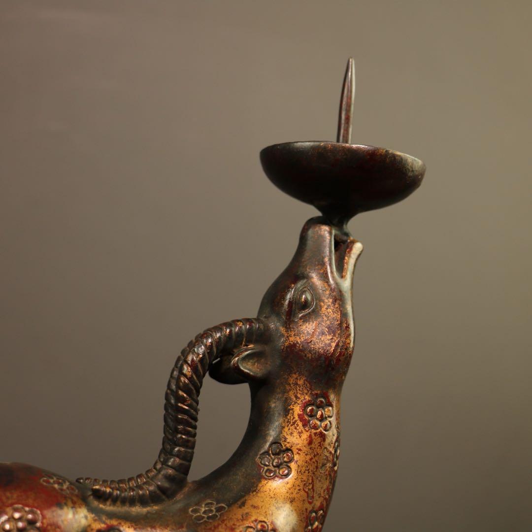 古美術品　燭台