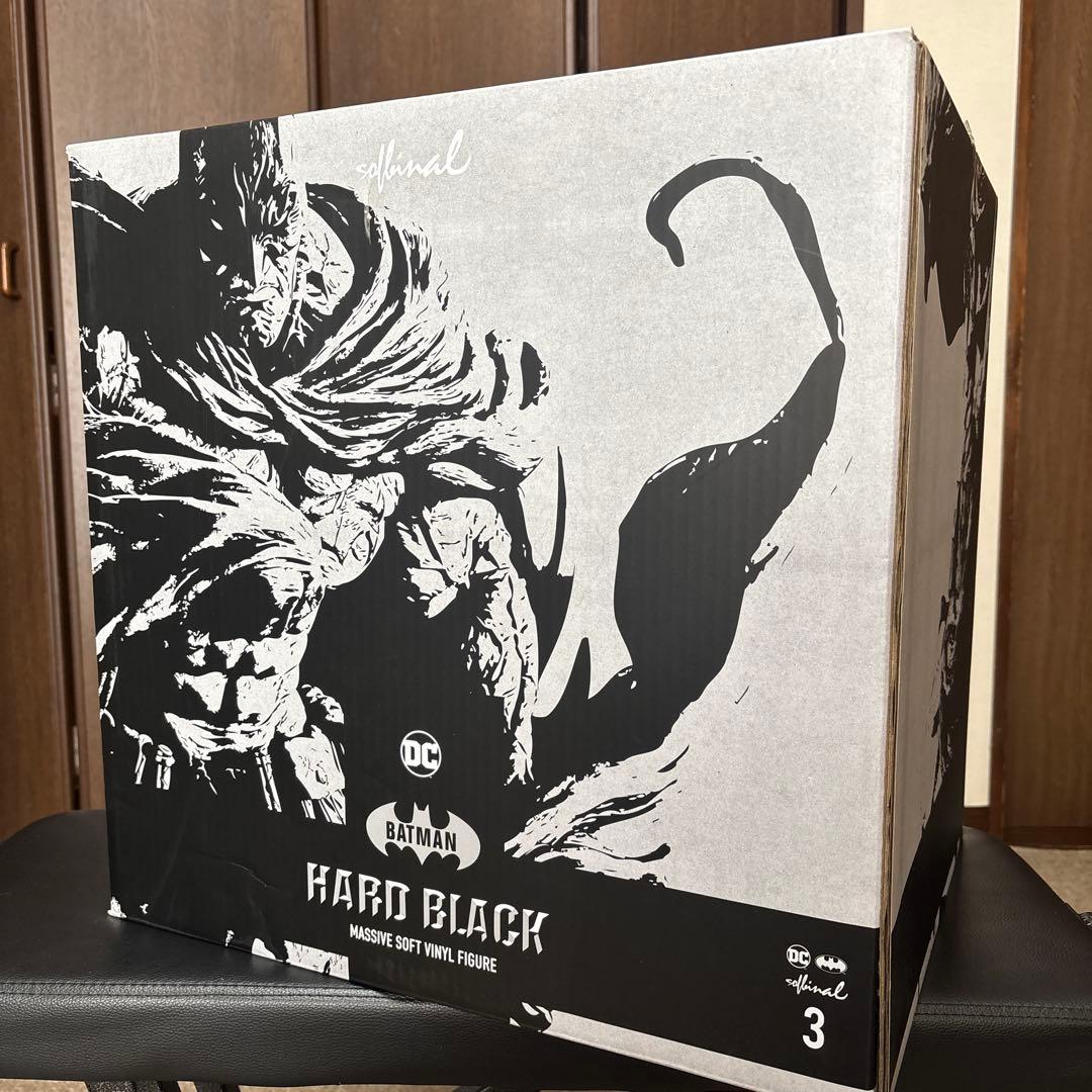 ソフビナル　バットマン　HARD BLACK おまけ付き